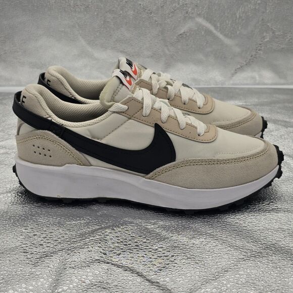 Nike Women's Waffle Debut Sneakers Beige Size 6.5 DH9523-102 Athletic Comfort - Picture 1 of 8